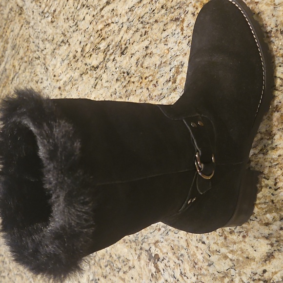 Talbots Tish Foldover Suede Ankle Boot - Picture 7 of 8